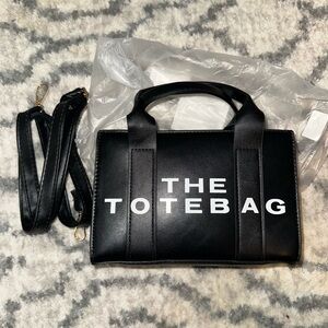 Black “the tote bag” purse